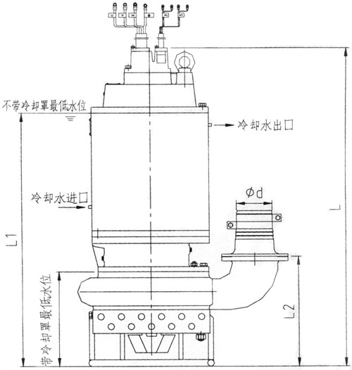 潜水抽砂泵结构图（1）