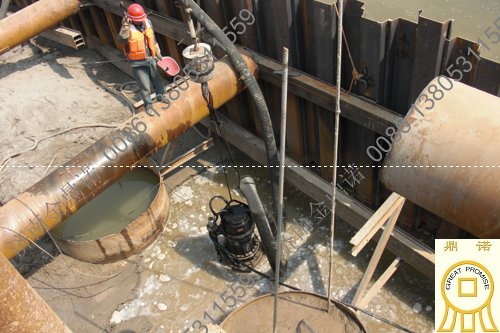 沉井泥浆泵施工